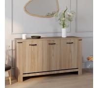 MARKET Buffet IDAHO XL 3 portes 140cm