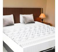 IDMarket - Surmatelas 140x190 CM Elias Mousse mémoire de Forme 10 Zones