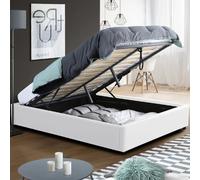 Market Lit Coffre MIAMI 140x190 - PVC blanc