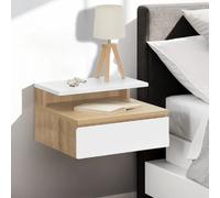 market Lot de 2 Tables de Chevet Suspendues TOMI