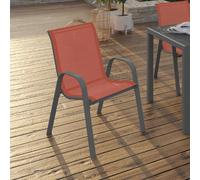 MARKET LYMA Chaises de Jardin - Terracotta