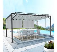 MARKET Pergola 3x4 M Gris Cl.