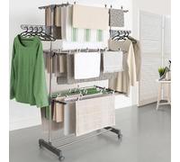 MARKET Séchoir MAXIMA Gris - +30 accessoires