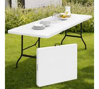 MARKET Table pliante d'appoint 180 CM