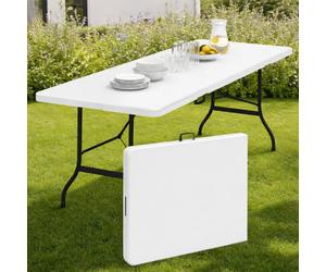 MARKET Table pliante d'appoint 180 CM