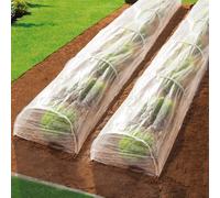 IDMarket Tunnel de forçage accordéon 4 m - Lot de 2