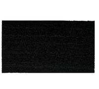 Markotex Paillasson Cocco fibre naturelle et en caoutchouc recyclé (33 x 60, 33 x 70,40 x 70, 40 x 80, 40 x 90, 50 x 100, 60 x 120, 70 x 140) (noir uni, 40 x 70)