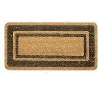 Markotex Paillasson en fibre de coco avec bord en fibre naturelle (33 x 60 cm, 33 x 70 cm, 40 x 80 cm, 40 x 90 cm, 50 x 100 cm, 60 x 120 cm, 70 x 140 cm) 33x60 marron
