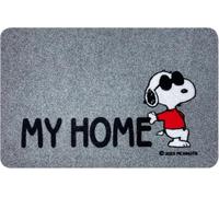 Markotex Peanuts Paillasson d'entrée original, rectangulaire, 40 x 60 cm, tapis d'entrée, tapis antidérapant, pour intérieur et extérieur, idée cadeau - (My Home)