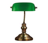 Markslöjd Bankers lampe de bureau 1x40 W patine-vert 105931