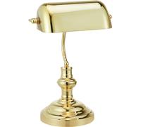 Markslöjd Bankers lampe de table 1x40 W laiton 108977