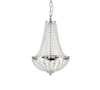 Markslöjd Gränsö lampe suspendue 2x20 W chrome-transparent 107550