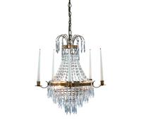 Markslöjd Krageholm lampe suspendue 3x40 W laiton-transparent 100602