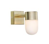 Markslöjd Menton applique murale 1x18 W blanc-laiton 106374