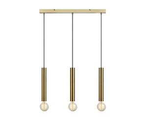 Markslöjd Sencillo lampe suspendue 3x40 W laiton 108261
