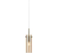 Markslöjd Tibia lampe suspendue 1x40 W laiton-ambre 109015