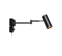 Markslöjd Torino applique murale 1x12 W noir 107539