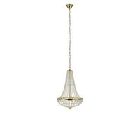 Markslojd GRS106119 - Plafonnier en cristal à 2 ampoules en laiton, E14