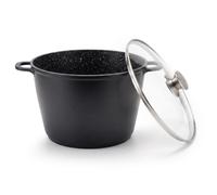 Marmite 6 l, fonte d'aluminium, antiadhésive, convient induction