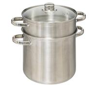 Marmite à couscous en acier inoxydable, 22 cm de diamètre, 8 l - 5 five simply smart