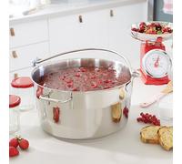 Marmite à crustacés - Bassine à confiture inox 30 cm Mathon