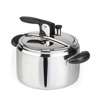 Marmite À Pression Ameli 22 Cm Capacité 5 L Fabriqué En Italie Inox 18/10 Acier Et Noir