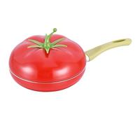 Marmite à sauce avec couvercle Anti-adhésif En Forme De Fruit Pratique | Marmite de cuisine Idéale Pour Pâtes, Soupe, Spaghetti, Cuisine Maison Et Restaurant Tomate K