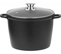 Marmite à soupe 10 litres - Marmite à soupe induction - Marmite à soupe 10 litres pour induction - Marmites à soupe - 32 cm - Noir