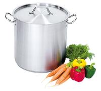 Marmite à soupe forme haute, Avec couvercle, Ø 360 Mm, 36,6 litres