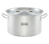 Marmite à soupe Moyenne, Ø 280 Mm, Hauteur 180 Mm, Couvercle inclus