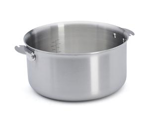 Marmite ALCHIMY LOQY 24 cm, argent, acier inoxydable, de Buyer