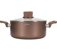 Marmite Arthur Martin AM5531, 28 cm, Couvercle en Verre, Aluminium, Tous Feux dont Induction