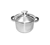 Marmite avec couvercle en inox 18/8 28 x 16 cm - 9,8 litres modèle 201