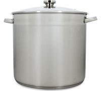 Marmite avec Couvercle Menastyl, 17 Litres, 32 cm, Acier Inoxydable, Tous Feux dont Induction