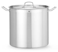 HENDI Marmite, haute - avec couvercle, Profi Line, 37L, ⌀360x(H)360mm