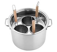 Marmite avec séparateur et passoire, 3/4/5 trous pour cuiseur à pâtes pour la maison, la cuisine, le restaurant