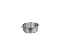Marmite basse - rondeau induction en inox 18/10 - ø 32 cm eco chef