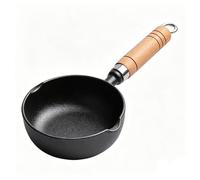 Marmite chauffante à l'huile en fer, mini poêle antiadhésive suspendue en fonte avec double bec verseur pour faire fondre le beurre, chauffer le lait, le café, la sauce