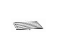 Plaque de gril pour cuisinière à gaz, rainurée