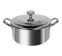 Cheffinger Marmite Acier Inoxydable 28cm Argent