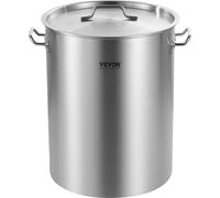 Marmite en acier inoxydable 36QT avec couvercle panier pour la cuisine