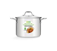 Marmite en Acier Inoxydable - - 8 L - Argenté