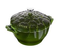 Marmite en forme d'artichaut O 22 cm vert Staub