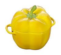 Marmite en forme de poivron 0,45 l jaune Staub