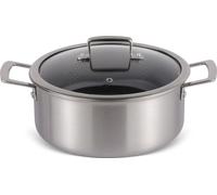 Marmite exclusive, revêtement en acier inoxydable de qualité supérieure Marmite universelle Marmite à soupe 2.8L