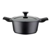 GSW Faitout EASY CLICK fonte d'aluminium aspect pierre poignées amovibles induction 20 cm
