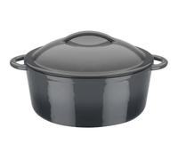 Marmite fonte massive - GSW - GREY SHADOW - 24 cm - Ronde - Induction - Gris