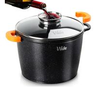 Marmite Grande Terruna Aroma - 6,7 Litres - 32 x 25 x 17,5 cm - Noir