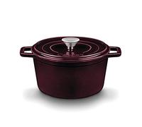 Marmite Haute Fer 20 cm Bordeaux