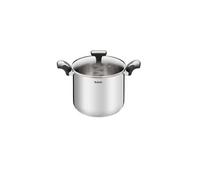 Marmite inox 22cm + couvercle en verre e3016104